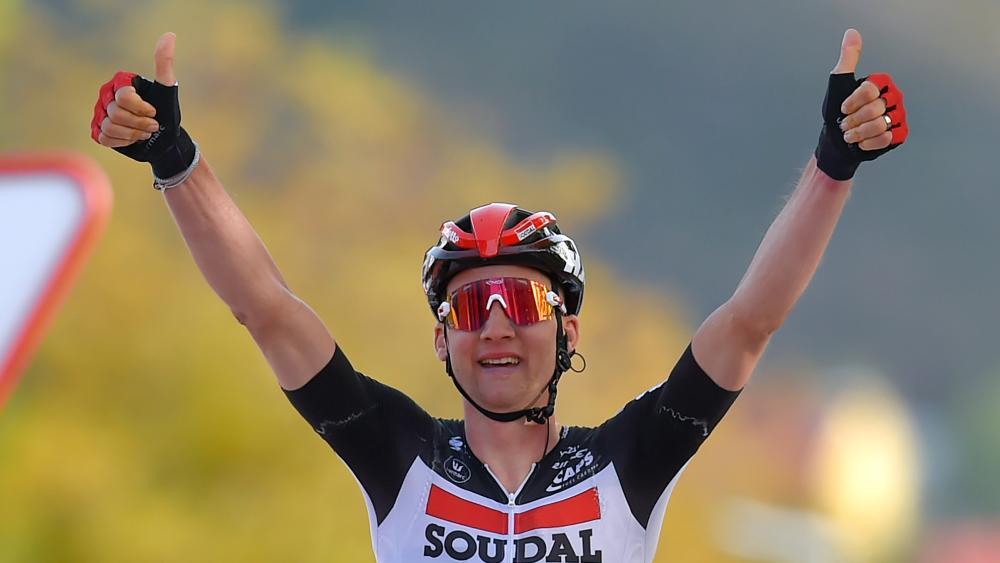Tim Wellens won stage 5 of the Vuelta. © APA/afp / ANDER GILLENEA