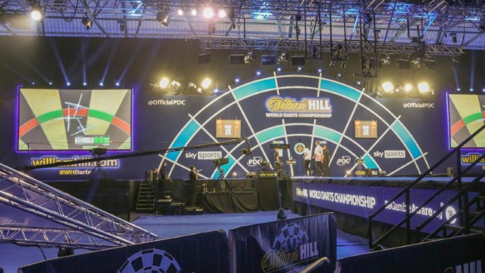 In London steigt die Darts-WM. © FIRO/SID