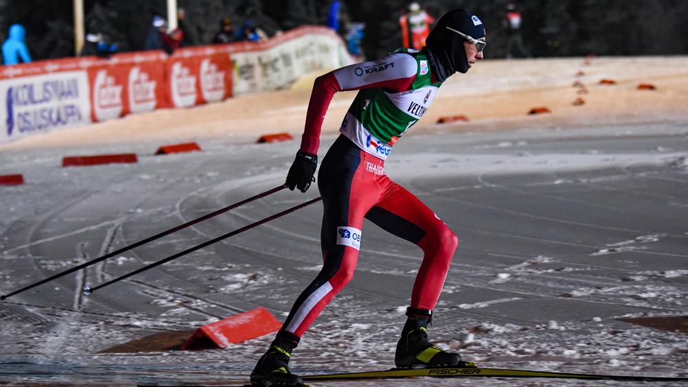 Jarl Magnus Riiber a gagné dimanche © ANSA / KIMMO BRANDT