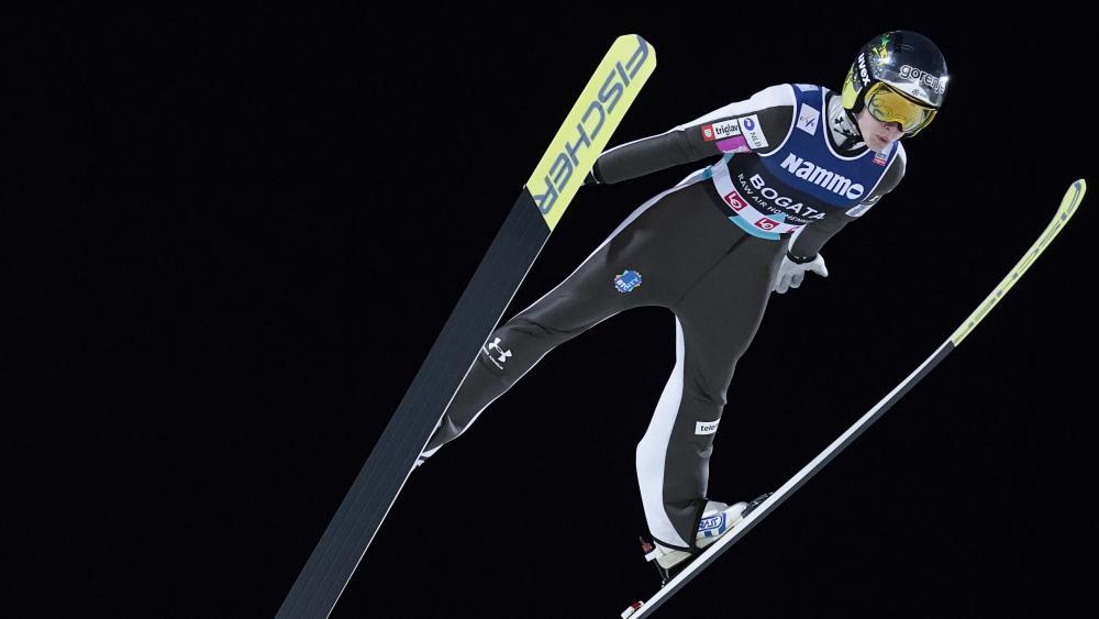 Bogataj dominiert die Qualifikation in Oberhof. © ANSA / Terje Bendiksby