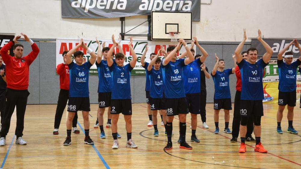 L’Italia ha vinto il secondo match di Maron-Handball