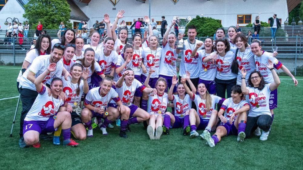 The FCS Women are promoted to Serie C. © Social Media