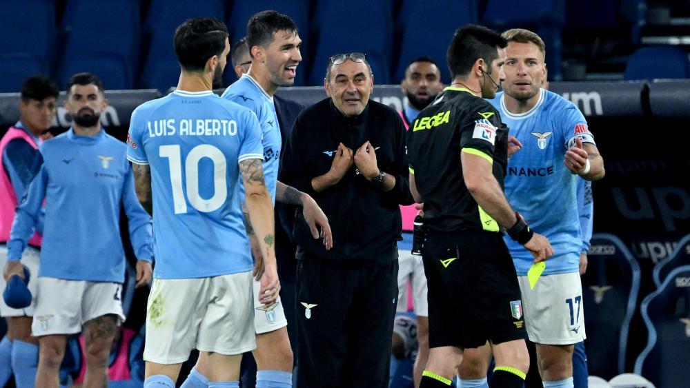 Lazio had to be content with a 2-2 draw. © ANSA / ETTORE FERRARI