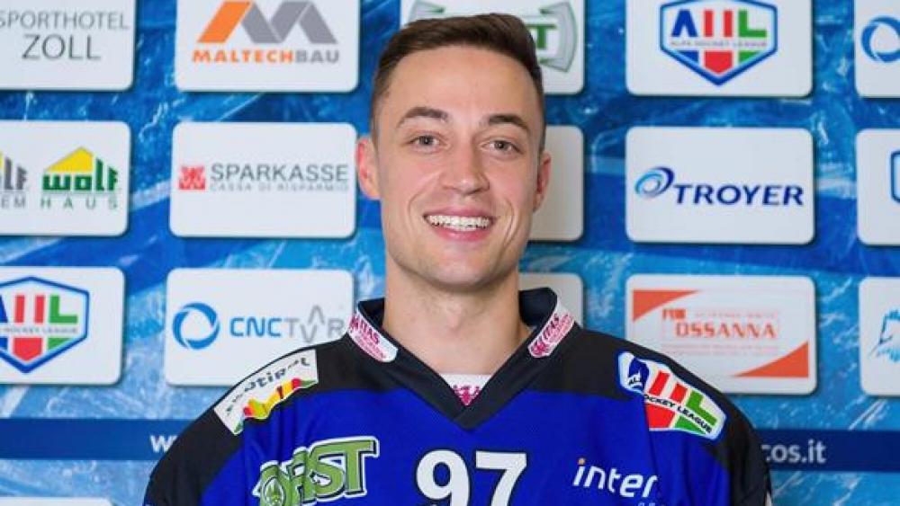Justin Maylan has extended his contract in Vipiteno © wipptal broncos