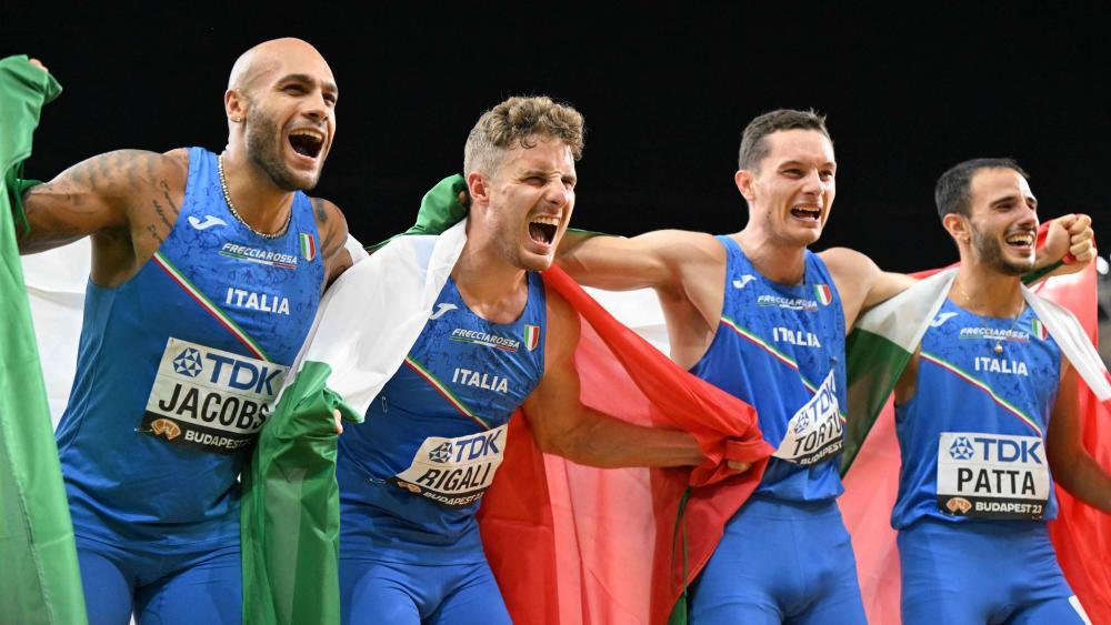 L’Italia vince l’argento nella staffetta, Duplanti campione del mondo nel salto con l’asta – atletica leggera
