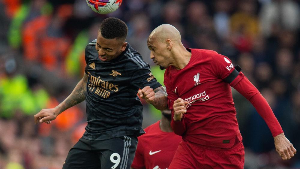 Von Liverpool nach Dschidda zieht es Fabinho. © ANSA / PETER POWELL