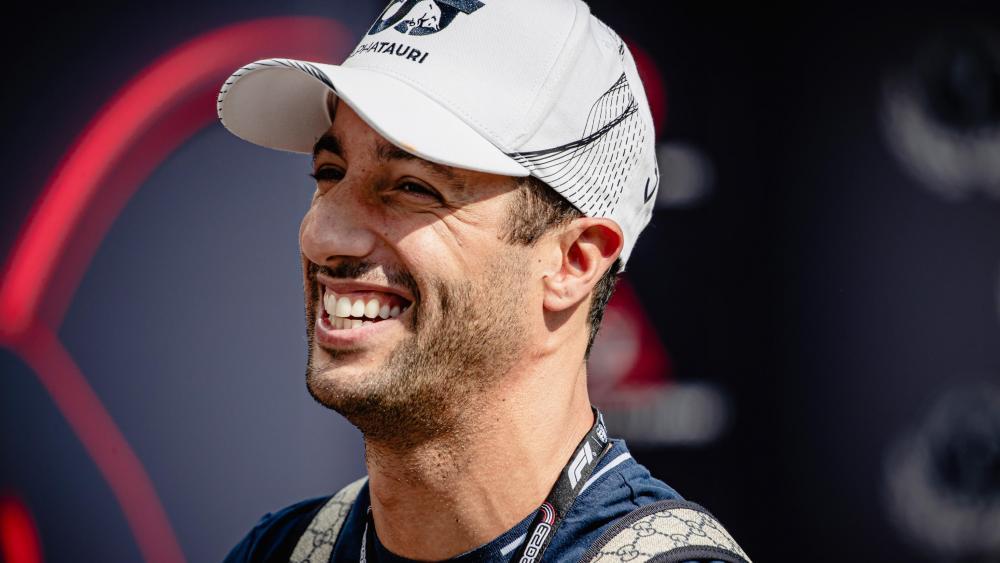 Daniel Ricciardo wurde am Samstag bei Alpha Tauri bestätigt. © ANSA / TOM WHITE