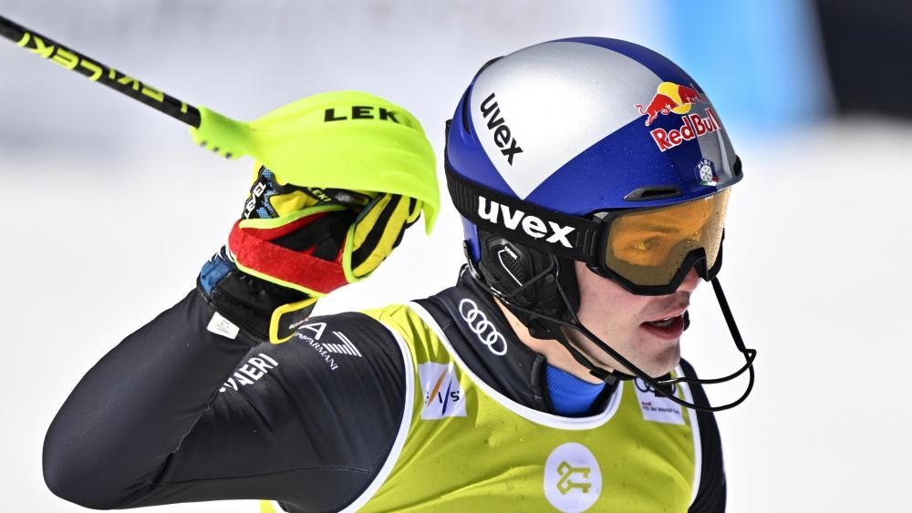 Auch Alex Vinatzer ist in Sölden dabei. © ANSA / JEAN-CHRISTOPHE BOTT
