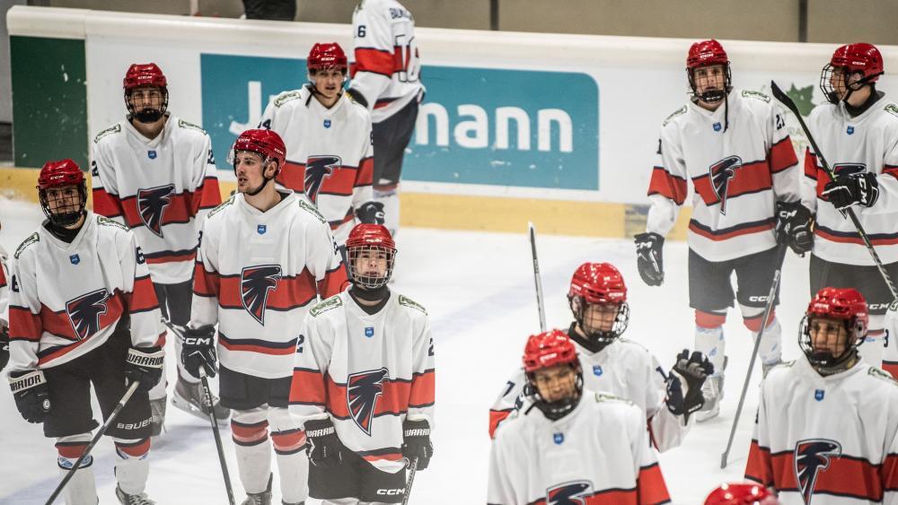 The Brixen Falcons celebrate their first victory. © Social Media