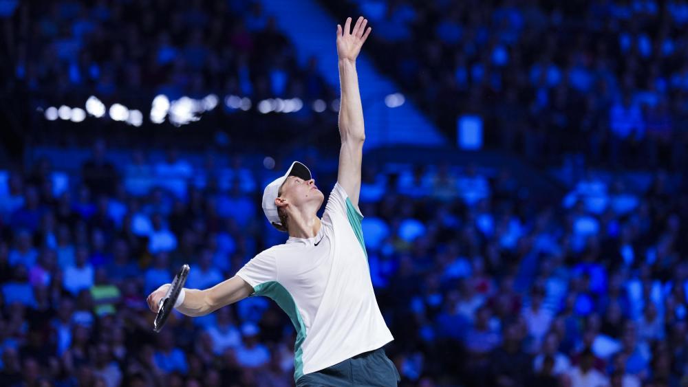 Jannik Sinner spielt in Wien das Finale. © APA / EVA MANHART