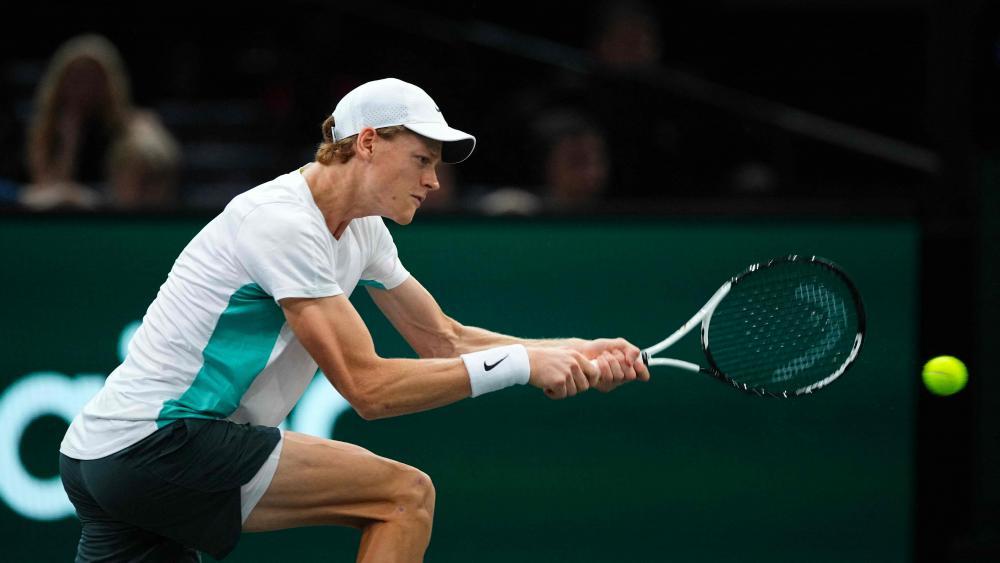 Jannik Sinner kämpfte sich eine Runde weiter. © APA/afp / DIMITAR DILKOFF