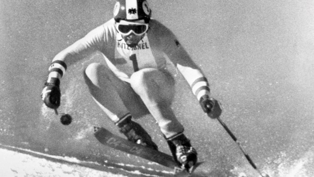 Ski-Ikone Franz Klammer. © AFP