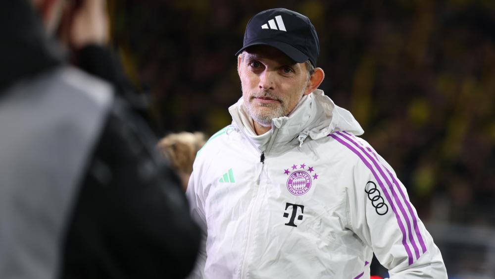 Thomas Tuchel sorgte nach dem Sieg gegen Dortmund für neues Kopfschütteln. © ANSA / CHRISTOPHER NEUNDORF