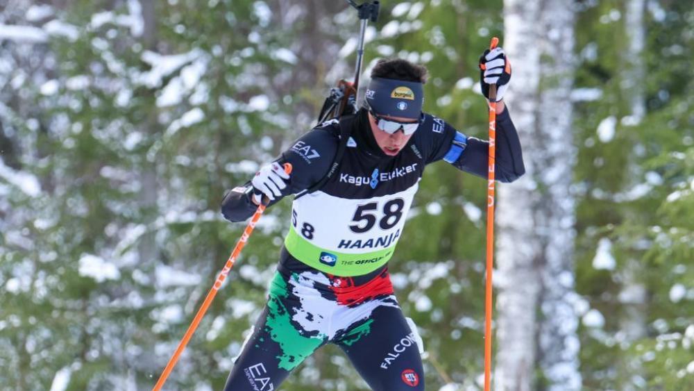 Christoph Pircher war am Samstag bei der Junioren-WM in der Männer-Staffel im Einsatz.