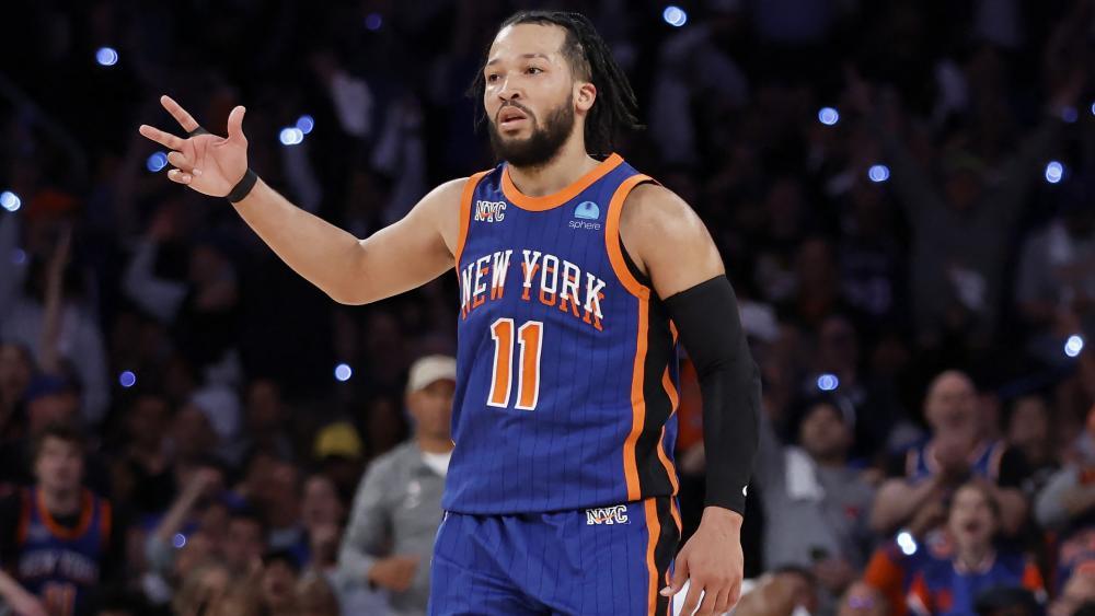 Bei den Knicks avancierte Jalen Brunson mit 31 Punkten zum Topscorer, der vorzeitige Sprung ins Halbfinale gelang dennoch nicht. © APA / SARAH STIER