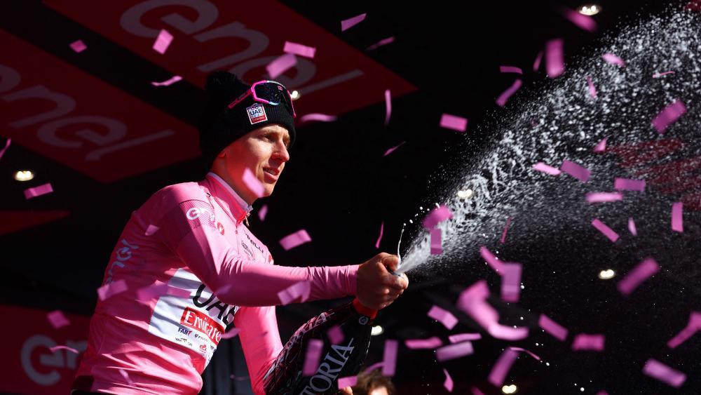 Il est clairement le dominateur du Giro d'Italia jusqu'à présent : Tadej Pogacar. © APA/afp / LUCA BETTINI