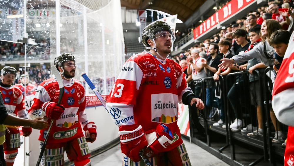 Le HC Bozen rencontre Salzbourg vendredi. © Niccolo' Dametto