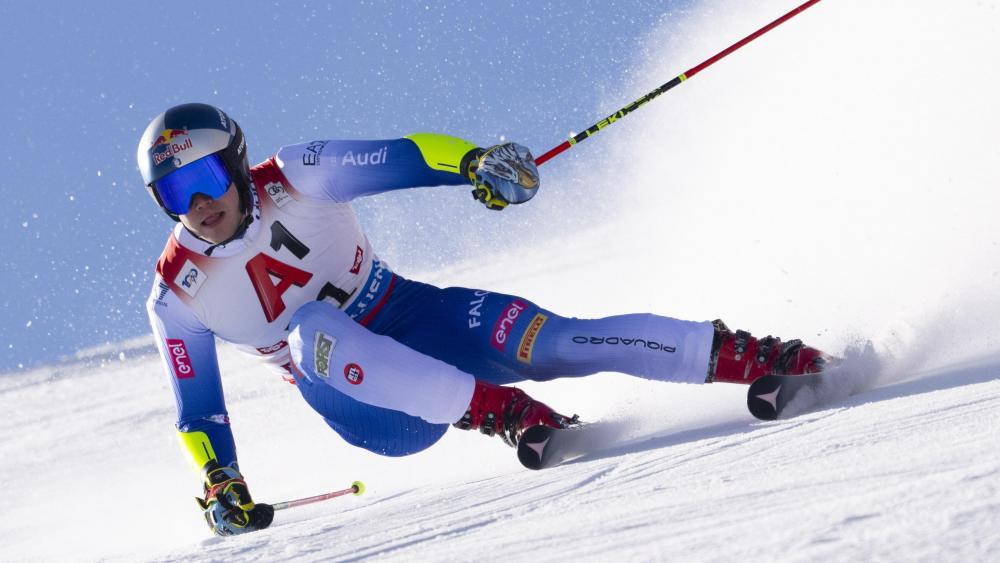 Alex Vinatzer wird in Levi ein Trainingslager bestreiten. © ANSA / JEAN-CHRISTOPHE BOTT