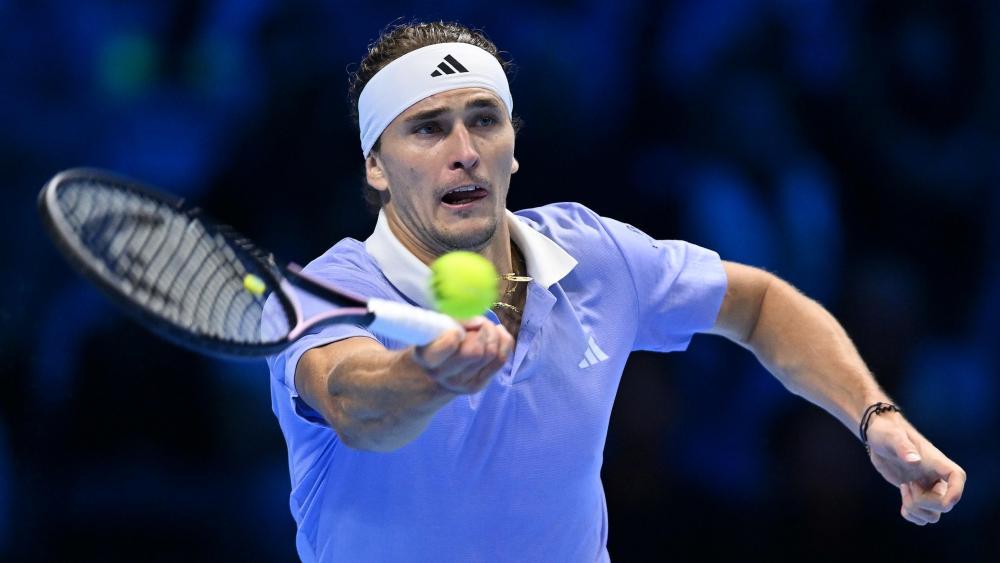 Alexander Zverev trifft am Mittwoch auf Casper Ruud. © ANSA / Alessandro Di Marco