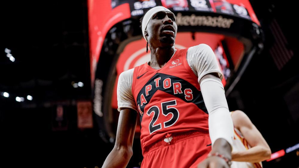 Chris Boucher ist mit den Raptors auf Erfolgskurs. © ANSA / ERIK S. LESSER