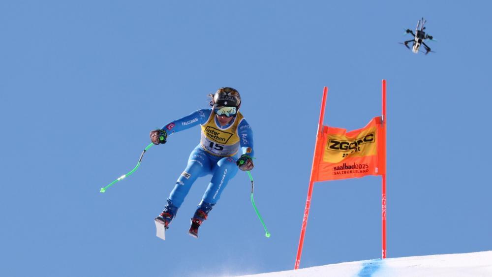 Federica Brignone will die nächste Kugel. © ANSA / ANNA SZILAGYI