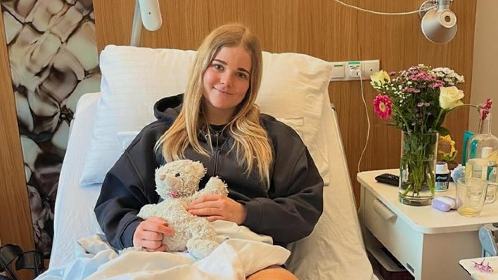 Teresa Grüner ließ ihren Gefühlen freien Lauf.