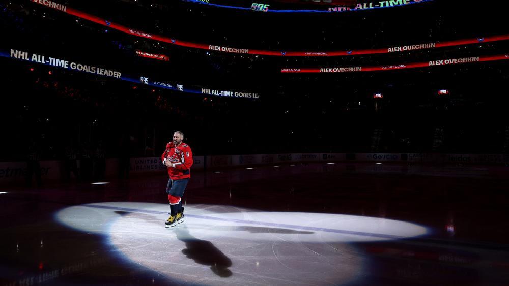 Alex Ovechkin wurde im großen Stil geehrt. © APA / PATRICK SMITH
