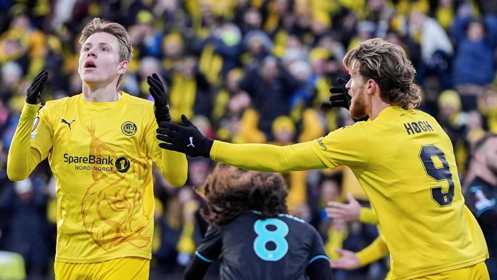 Bodo/Glimt überrascht in der Europa League weiter. © ANSA / Lise Aserud