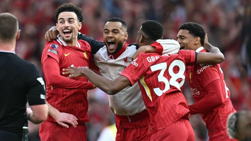 Der FC Liverpool ist englischer Meister. © APA/afp / PAUL ELLIS