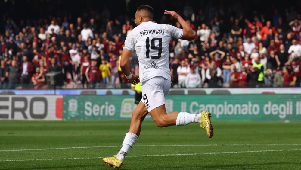 Nicola Pietrangeli sorgte für einen der wenigen Glanzmomente des FC Südtirol. © FCS/Bordoni