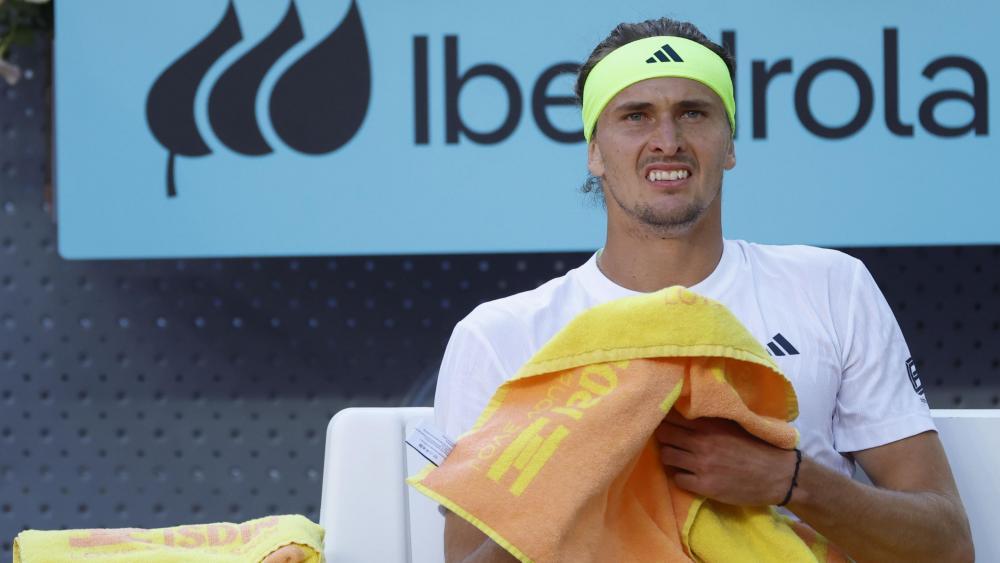 Allein auf weiter Flur: Alexander Zverev ist der einzige Topspieler aus Deutschland. © ANSA / Chema Moya