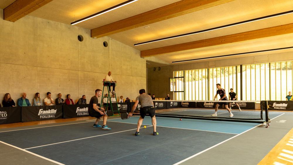 Am  Samstag fand in St. Martin im Gsieser Tal das erste Pickleballturnier Südtirols statt. © Thomas Reier