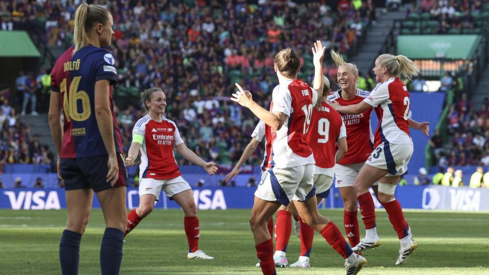 Arsenal setzte sich im Finale gegen Barcelona durch. © ANSA / MIGUEL A. LOPES