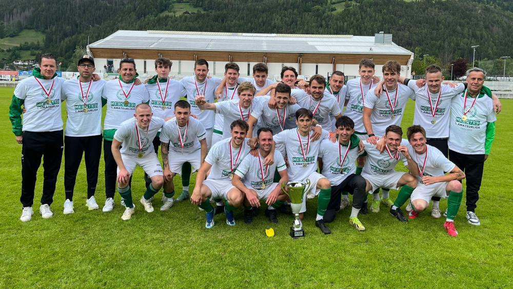 Der SV Natz ist aufgestiegen – musste jedoch ordentlich zittern.