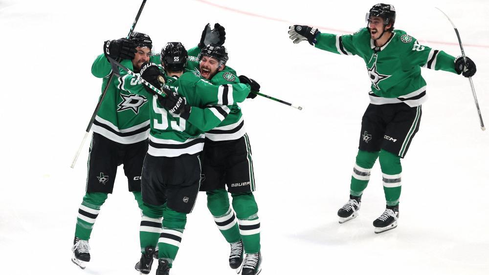 Die Dallas Stars haben im NHL-Halbfinale spektakulär vorgelegt. © APA / SAM HODDE