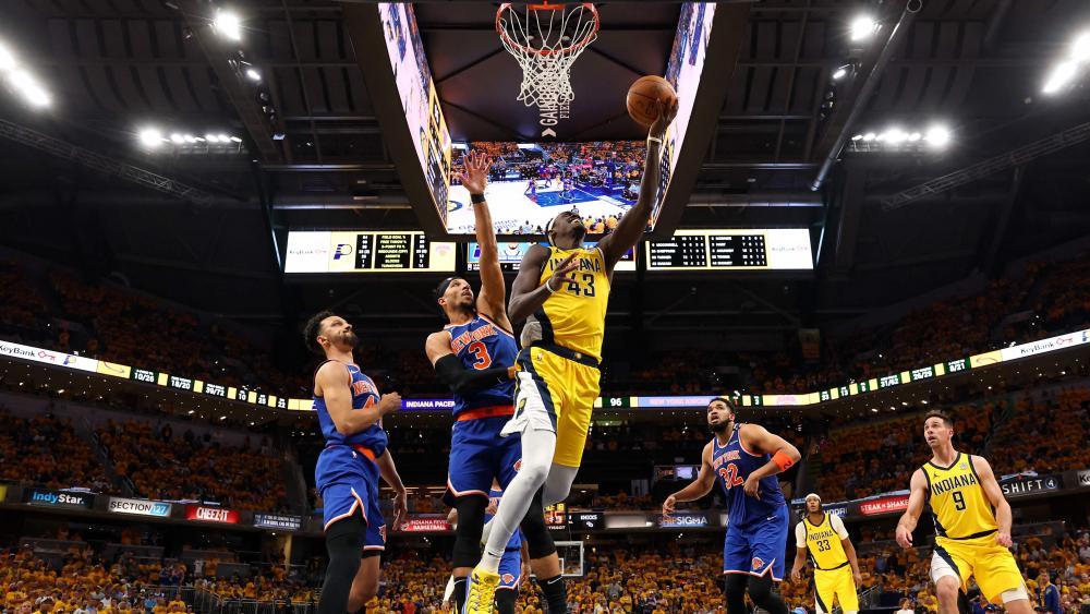 Die Indiana Pacers waren im vierten Spiel kaum zu bremsen. © APA / GREGORY SHAMUS