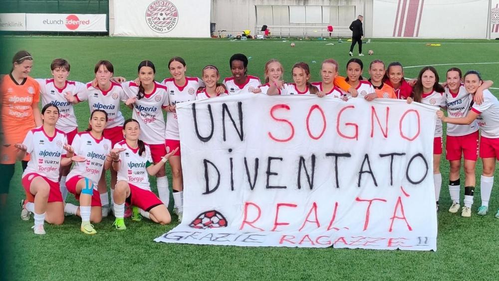 Die jungen Südtirolerinnen zählen zu den acht besten Teams Itaiens. © FCS