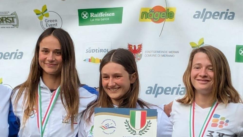 Double victory for Tamara Drescher at the canoe slalom in Merano