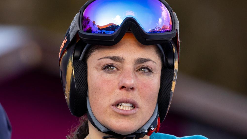 Federica Brignone arbeitet sich Schritt für Schritt zurück. © ANSA / ANDREA SOLERO