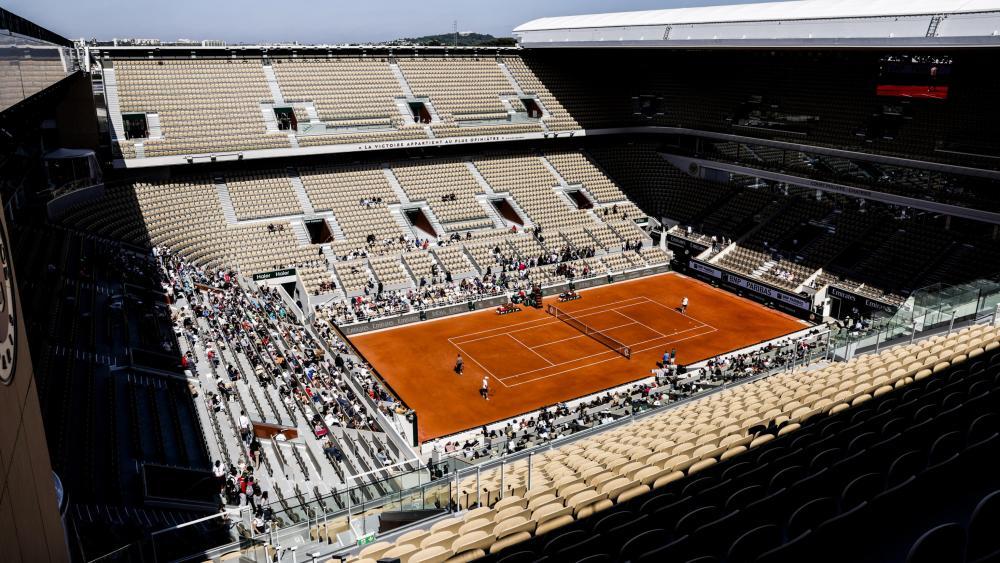 In Paris ist alles angerichtet für die French Open. © ANSA / Teresa Suarez