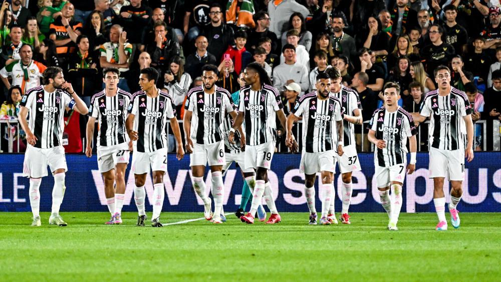 Juventus durfte in Venedig dreifach jubeln, musste aber dennoch zittern. © ANSA / Alessio Marini