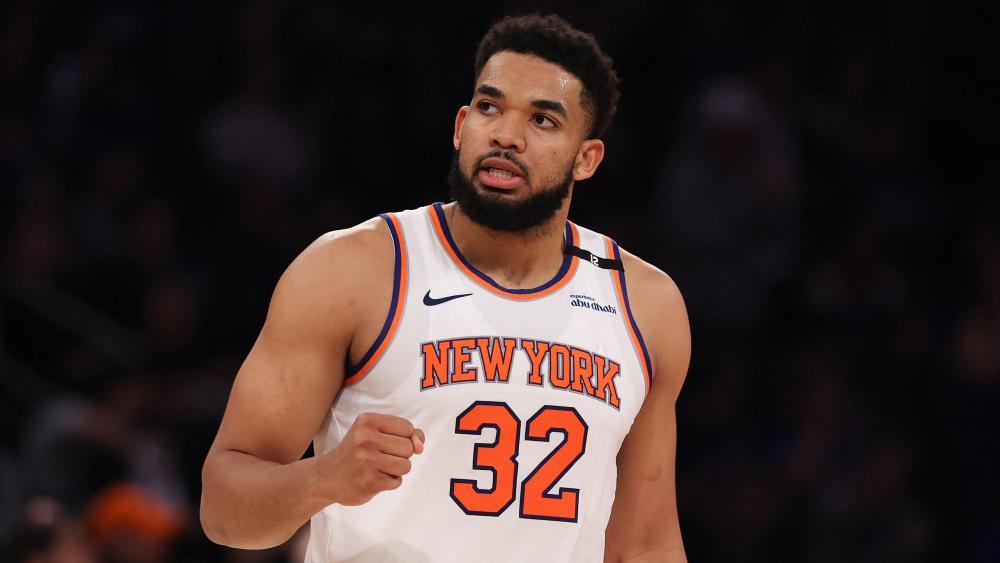 Karl-Anthony Towns und die Knicks entschieden die Serie für sich. © APA / AL BELLO
