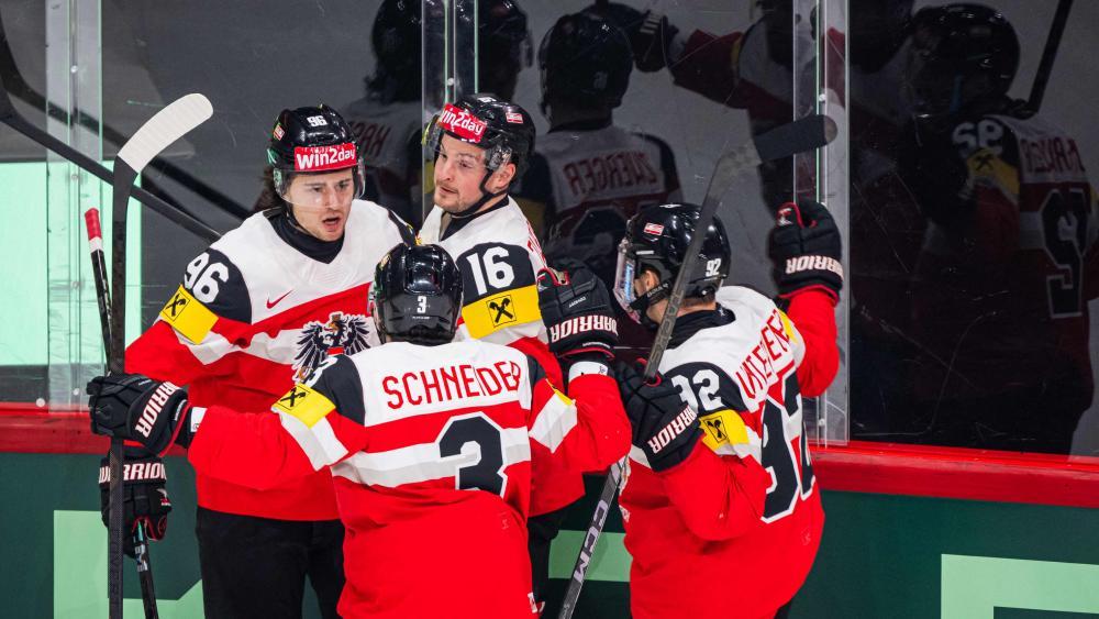 Österreich spielt ein starkes Turnier. © APA/afp / JONATHAN NACKSTRAND