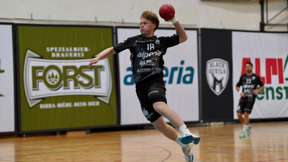 Paul Wierer und die Black Devils verzaubern ihre Fans. © Instagram/handball_meran_alperia