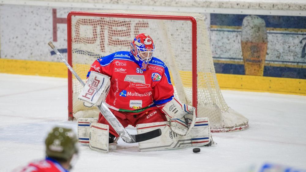 Pauli Hofer hütet auf künftig das HCG-Tor. © matthaeus kostner