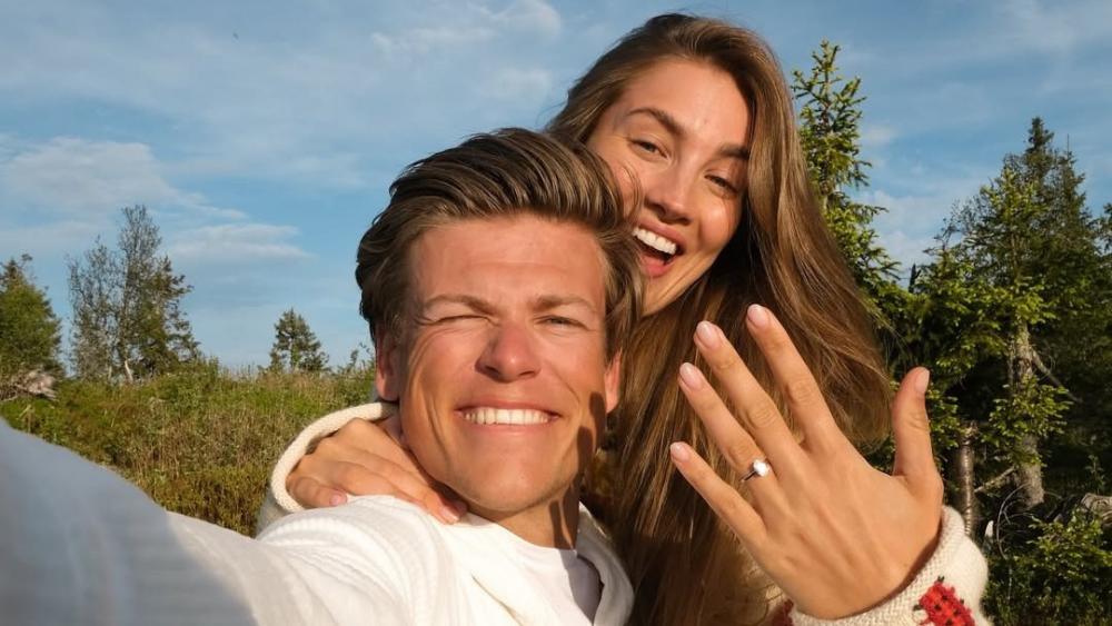 Sie-l-sst-sein-Herz-tanzen-Langlauf-Held-ist-verlobt