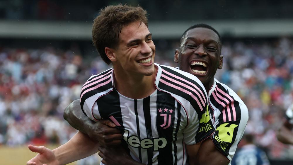The outstanding player at Juventus: Kenan Yildiz. © APA/afp / FRANCK FIFE