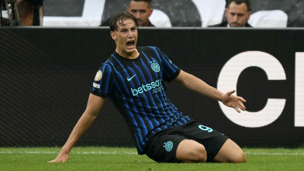 Francesco Esposito erzielte das 1:0. © APA/afp / JUAN MABROMATA