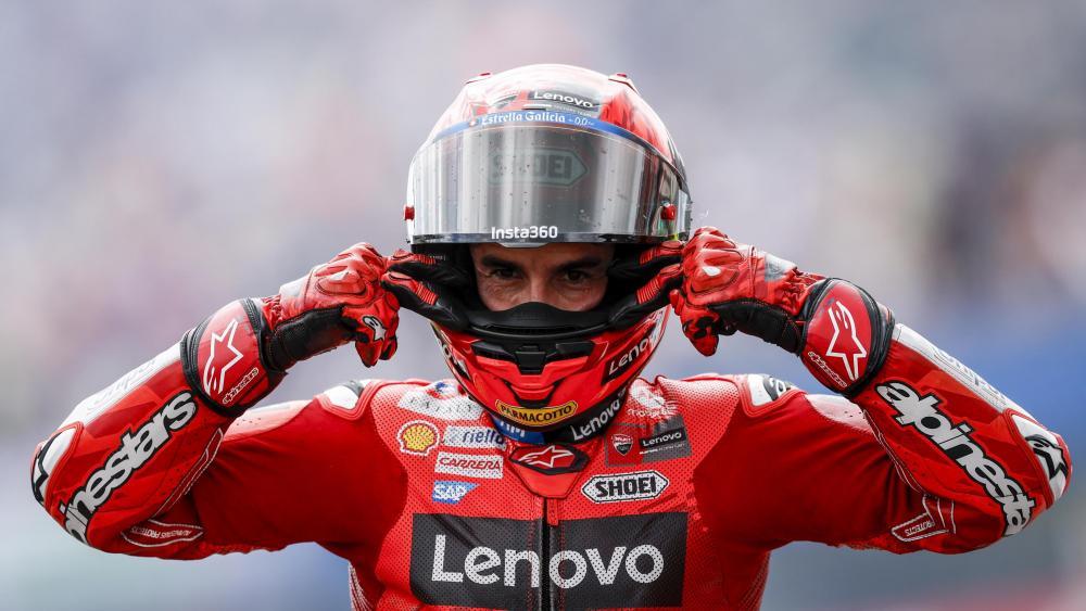 In top form: Marc Marquez © ANSA / VINCENT JANNINK