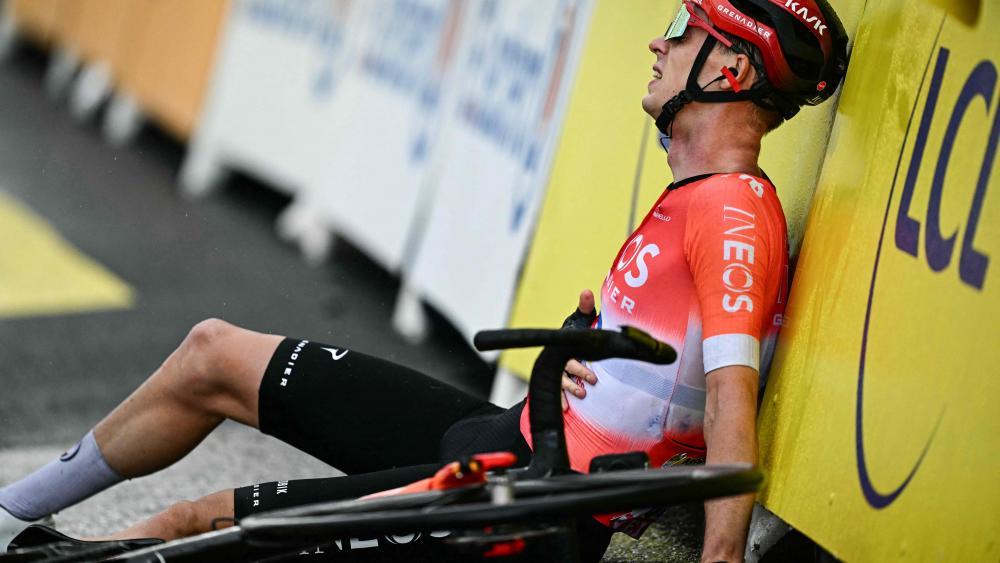 Arensman avait du mal à croire à sa chance. © APA/afp / LOIC VENANCE